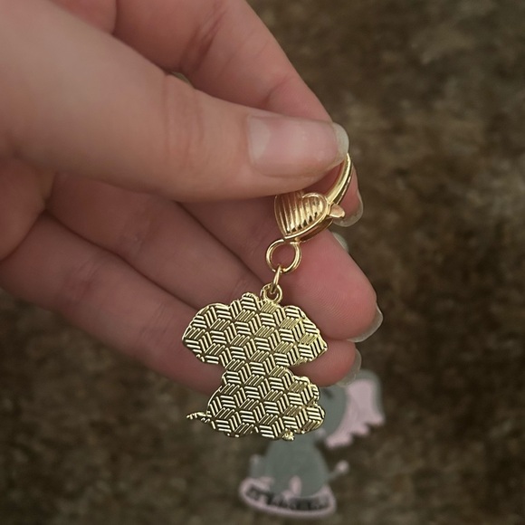 Set of 2 Girl Elephant Key Chains - Picture 4 of 6